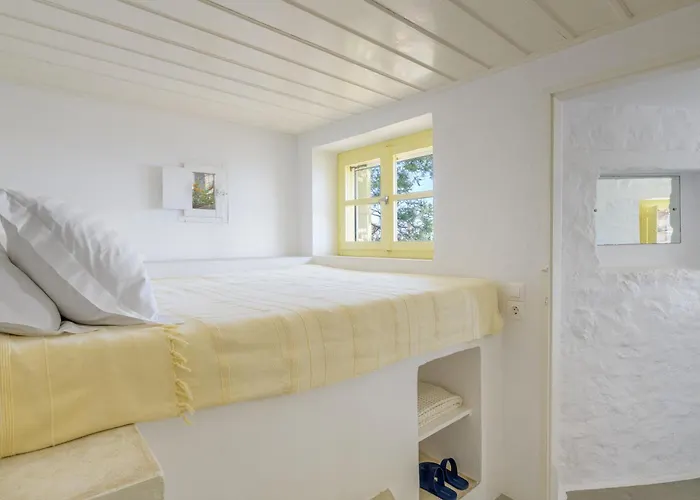 Amazing Sea View, Mykonos Cycladic Villa, Priv Pool * Платис Ялос