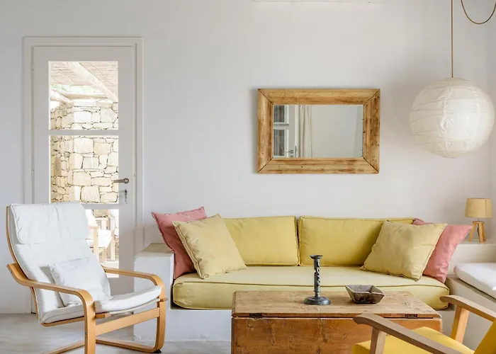 Amazing Sea View, Mykonos Cycladic Villa, Priv Pool * Платис Ялос