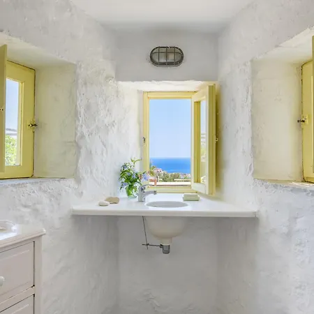 别墅 Amazing Sea View, Mykonos Cycladic Villa, Priv Pool 普拉迪斯亚罗斯