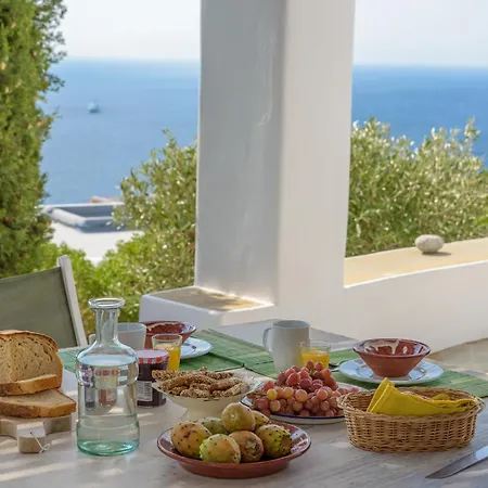 Amazing Sea View, Mykonos Cycladic Villa, Priv Pool *