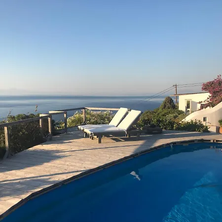 Amazing Sea View, Mykonos Cycladic Villa, Priv Pool *