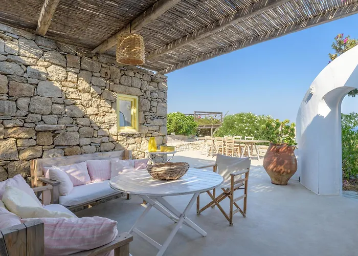 Amazing Sea View, Mykonos Cycladic Villa, Priv Pool Willa Platys Gialos (Mykonos)